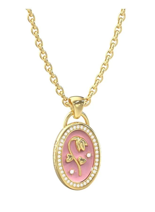 جس قلادة بتعليقة زهرة